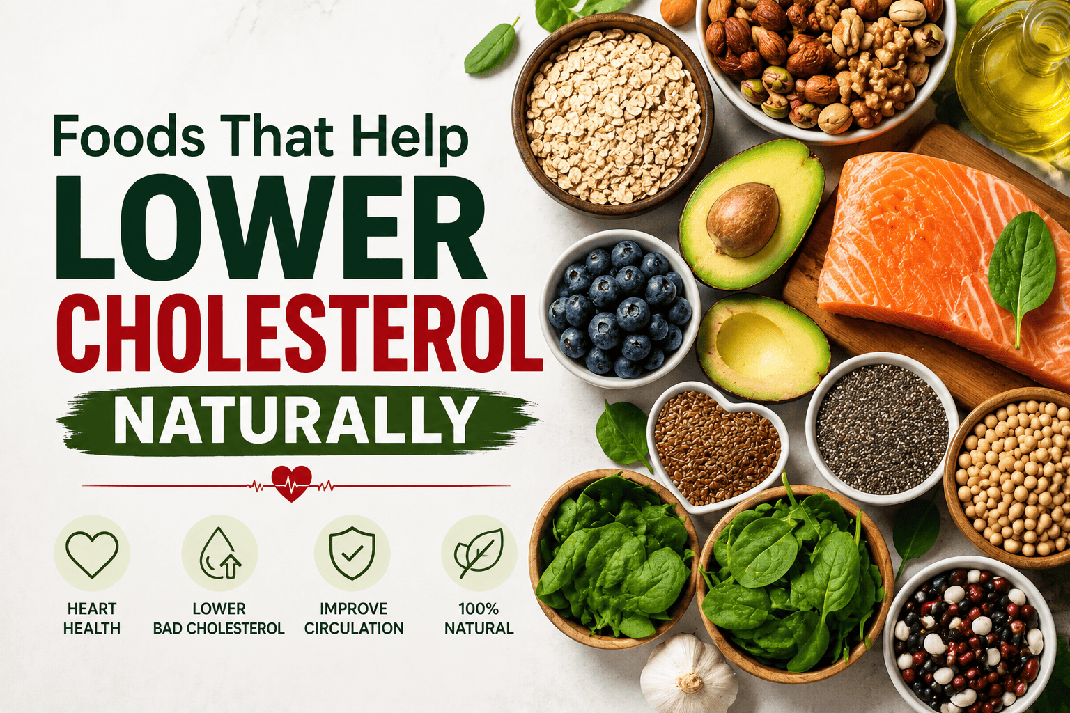 How to Lower Cholesterol Naturally With Food